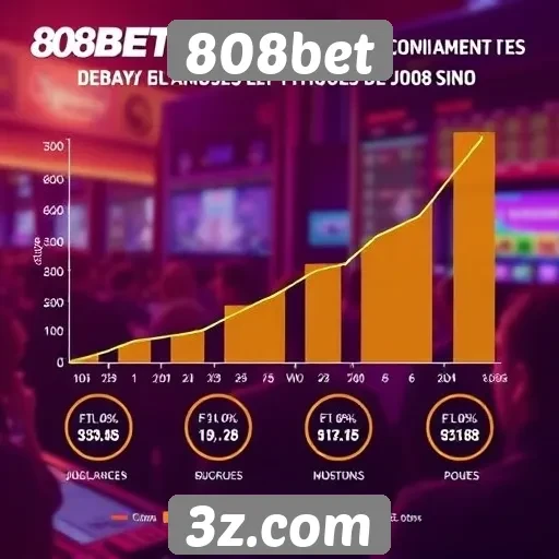 Estatísticas de crescimento do 808bet no mercado